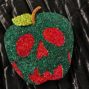 Evil Apple Rhinestoned Crossbody